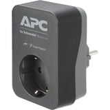APC PME1WB-GR protezione da sovraccarico Nero, Grigio 1 presa(e) AC 230 V Nero, 680 J, 1 presa(e) AC, Tipo F, 230 V, 50/60 Hz, 16 A