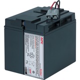 APC RBC7 batteria UPS Acido piombo (VRLA) 24 V Acido piombo (VRLA), 24 V, Nero, 11,7 kg, 152,4 x 182,9 x 172,7 mm, 0 - 40 °C, Vendita al dettaglio