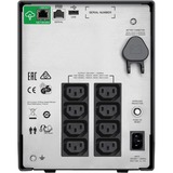 APC SMC1000IC gruppo di continuità (UPS) A linea interattiva 1 kVA 600 W 8 presa(e) AC Nero, A linea interattiva, 1 kVA, 600 W, Sinusoidale, 170 V, 300 V