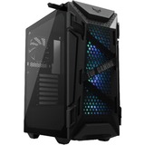 ASUS TUF Gaming GT301 Midi Tower Nero Nero, Midi Tower, PC, Nero, ATX, micro ATX, Mini-ATX, Acrilonitrile butadiene stirene (ABS), Acciaio, Vetro temperato, 16 cm