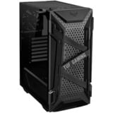 ASUS TUF Gaming GT301 Midi Tower Nero, Chassis Tower Nero, Midi Tower, PC, Nero, ATX, micro ATX, Mini-ATX, Acrilonitrile butadiene stirene (ABS), Acciaio, Vetro temperato, 16 cm