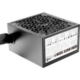 Aerocool AERO WHITE 500W alimentatore per computer 20+4 pin ATX ATX Nero Nero, 500 W, 200 - 240 V, 47 - 63 Hz, 110 W, 456 W, 110 W