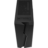 Aerocool Bolt Midi Tower Nero Nero, Midi Tower, PC, Nero, ATX, micro ATX, Mini-ITX, Acrilico, Giocare