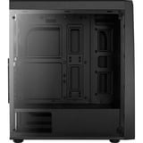 Aerocool Bolt Midi Tower Nero, Chassis Tower Nero, Midi Tower, PC, Nero, ATX, micro ATX, Mini-ITX, Acrilico, Giocare