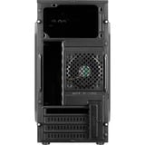 Aerocool CS-103 Mini Tower Nero Nero, Mini Tower, PC, Nero, micro ATX, Mini-ITX, Acrilonitrile butadiene stirene (ABS), SPCC, 15,6 cm