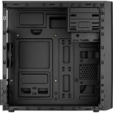 Aerocool CS-103 Mini Tower Nero, Chassis Tower Nero, Mini Tower, PC, Nero, micro ATX, Mini-ITX, Acrilonitrile butadiene stirene (ABS), SPCC, 15,6 cm
