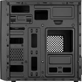 Aerocool CS-103 Mini Tower Nero, Chassis Tower Nero, Mini Tower, PC, Nero, micro ATX, Mini-ITX, Acrilonitrile butadiene stirene (ABS), SPCC, 15,6 cm