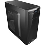 Aerocool CS‐1101 Midi Tower Nero Nero, Midi Tower, PC, Nero, ATX, micro ATX, Mini-ATX, Acciaio, 15 cm