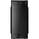 Aerocool CS‐1101 Midi Tower Nero, Chassis Tower Nero, Midi Tower, PC, Nero, ATX, micro ATX, Mini-ATX, Acciaio, 15 cm
