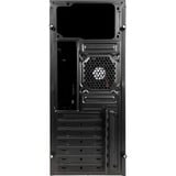 Aerocool CS‐1101 Midi Tower Nero, Chassis Tower Nero, Midi Tower, PC, Nero, ATX, micro ATX, Mini-ATX, Acciaio, 15 cm