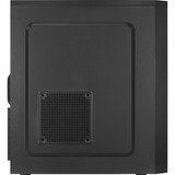 Aerocool CS-1103 Midi Tower Nero Nero, Midi Tower, PC, Nero, ATX, micro ATX, Mini-ITX, Acrilonitrile butadiene stirene (ABS), SPCC, 15,1 cm