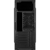 Aerocool CS-1103 Midi Tower Nero Nero, Midi Tower, PC, Nero, ATX, micro ATX, Mini-ITX, Acrilonitrile butadiene stirene (ABS), SPCC, 15,1 cm