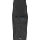 Aerocool CS-1103 Midi Tower Nero, Chassis Tower Nero, Midi Tower, PC, Nero, ATX, micro ATX, Mini-ITX, Acrilonitrile butadiene stirene (ABS), SPCC, 15,1 cm