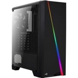 Aerocool Cylon Midi Tower Nero Nero, Midi Tower, PC, Nero, ATX, micro ATX, Mini-ITX, Acciaio, Giocare