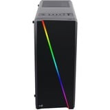 Aerocool Cylon Midi Tower Nero Nero, Midi Tower, PC, Nero, ATX, micro ATX, Mini-ITX, Acciaio, Giocare