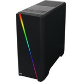 Aerocool Cylon Midi Tower Nero Nero, Midi Tower, PC, Nero, ATX, micro ATX, Mini-ITX, Acciaio, Giocare