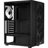 Aerocool Hive-G-BK-v1 Midi Tower, Chassis Tower Nero, Midi Tower, PC, ATX, micro ATX, Mini-ITX, Acrilonitrile butadiene stirene (ABS), SPCC, 15,7 cm, 31,7 cm