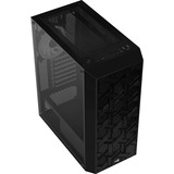 Aerocool Hive-G-BK-v3 Midi Tower Nero Nero, Midi Tower, PC, Nero, ATX, micro ATX, Mini-ITX, Acrilonitrile butadiene stirene (ABS), SPCC, 15,7 cm