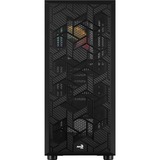 Aerocool Hive-G-BK-v3 Midi Tower Nero Nero, Midi Tower, PC, Nero, ATX, micro ATX, Mini-ITX, Acrilonitrile butadiene stirene (ABS), SPCC, 15,7 cm