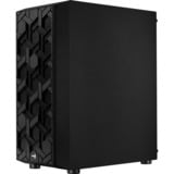 Aerocool Hive-G-BK-v3 Midi Tower Nero, Chassis Tower Nero, Midi Tower, PC, Nero, ATX, micro ATX, Mini-ITX, Acrilonitrile butadiene stirene (ABS), SPCC, 15,7 cm