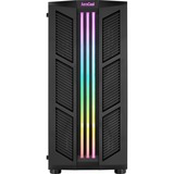 Aerocool Prime-G-BK-v2 Midi Tower Nero Nero, Midi Tower, PC, Nero, ATX, micro ATX, Mini-ITX, Acrilonitrile butadiene stirene (ABS), SPCC, Blu, Verde, Rosso