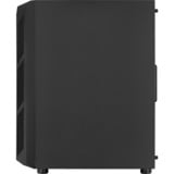 Aerocool Prime-G-BK-v2 Midi Tower Nero, Chassis Tower Nero, Midi Tower, PC, Nero, ATX, micro ATX, Mini-ITX, Acrilonitrile butadiene stirene (ABS), SPCC, Blu, Verde, Rosso