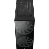 Aerocool Python Midi Tower Nero Nero, Midi Tower, PC, Nero, ATX, micro ATX, Mini-ITX, ABS sintetico, SPCC, Giocare