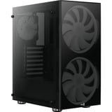 Aerocool Python Midi Tower Nero, Chassis Tower Nero, Midi Tower, PC, Nero, ATX, micro ATX, Mini-ITX, ABS sintetico, SPCC, Giocare