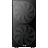Aerocool Python Midi Tower Nero, Chassis Tower Nero, Midi Tower, PC, Nero, ATX, micro ATX, Mini-ITX, ABS sintetico, SPCC, Giocare