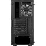Aerocool Python Midi Tower Nero, Chassis Tower Nero, Midi Tower, PC, Nero, ATX, micro ATX, Mini-ITX, ABS sintetico, SPCC, Giocare