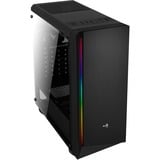 Aerocool RIFT computer case Midi Tower Nero Nero, Midi Tower, PC, Nero, ATX, micro ATX, Mini-ITX, SPCC, Giocare