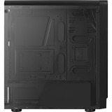 Aerocool RIFT computer case Midi Tower Nero Nero, Midi Tower, PC, Nero, ATX, micro ATX, Mini-ITX, SPCC, Giocare