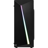 Aerocool Shard Midi Tower Nero Nero, Midi Tower, PC, Nero, ATX, micro ATX, Mini-ITX, Acrilonitrile butadiene stirene (ABS), SPCC, Giocare