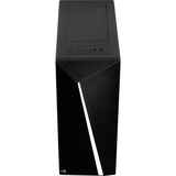 Aerocool Shard Midi Tower Nero Nero, Midi Tower, PC, Nero, ATX, micro ATX, Mini-ITX, Acrilonitrile butadiene stirene (ABS), SPCC, Giocare