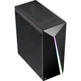 Aerocool Shard Midi Tower Nero, Chassis Tower Nero, Midi Tower, PC, Nero, ATX, micro ATX, Mini-ITX, Acrilonitrile butadiene stirene (ABS), SPCC, Giocare