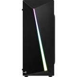 Aerocool Shard Midi Tower Nero, Chassis Tower Nero, Midi Tower, PC, Nero, ATX, micro ATX, Mini-ITX, Acrilonitrile butadiene stirene (ABS), SPCC, Giocare