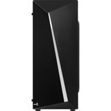 Aerocool Shard Midi Tower Nero, Chassis Tower Nero, Midi Tower, PC, Nero, ATX, micro ATX, Mini-ITX, Acrilonitrile butadiene stirene (ABS), SPCC, Giocare