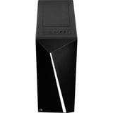 Aerocool Shard Midi Tower Nero, Chassis Tower Nero, Midi Tower, PC, Nero, ATX, micro ATX, Mini-ITX, Acrilonitrile butadiene stirene (ABS), SPCC, Giocare