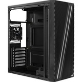 Aerocool Streak Midi Tower Nero Nero, Midi Tower, PC, Nero, ATX, micro ATX, Mini-ITX, Acrilonitrile butadiene stirene (ABS), SPCC, Multi