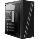 Aerocool Streak Midi Tower Nero, Chassis Tower Nero, Midi Tower, PC, Nero, ATX, micro ATX, Mini-ITX, Acrilonitrile butadiene stirene (ABS), SPCC, Multi