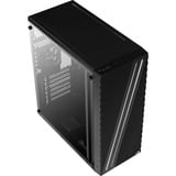 Aerocool Streak Midi Tower Nero, Chassis Tower Nero, Midi Tower, PC, Nero, ATX, micro ATX, Mini-ITX, Acrilonitrile butadiene stirene (ABS), SPCC, Multi