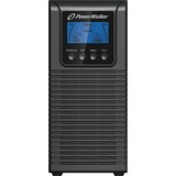 BlueWalker VFI 1000 TGS Doppia conversione (online) 1 kVA 900 W 3 presa(e) AC Nero, Doppia conversione (online), 1 kVA, 900 W, 80 V, 300 V, 45/66 Hz