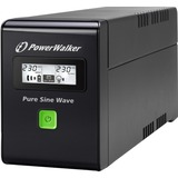 BlueWalker VI 600 SW 0,6 kVA 360 W 3 presa(e) AC Nero, 0,6 kVA, 360 W, Sinusoidale, 220 V, 240 V, 50/60 Hz