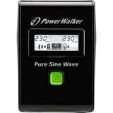 BlueWalker VI 800 SW A linea interattiva 0,8 kVA 480 W 2 presa(e) AC Nero, A linea interattiva, 0,8 kVA, 480 W, 162 V, 290 V, 220 V