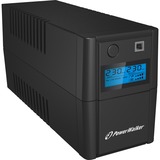 BlueWalker VI 850SE LCD/IEC A linea interattiva 0,85 kVA 480 W 4 presa(e) AC Nero, A linea interattiva, 0,85 kVA, 480 W, Sinusoidale, 170 V, 280 V