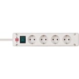 Brennenstuhl 1150650124 prolunghe e multiple Interno 1,5 m 4 presa(e) AC Bianco, Ciabatta bianco, Interno, 1,5 m, 4 presa(e) AC, Bianco, 300 mm, 1 pezzo(i)