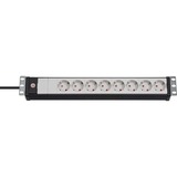 Brennenstuhl 1156057028 unità di distribuzione dell'energia (PDU) Nero, Grigio Nero/Grigio chiaro, Nero, Grigio, 105 mm, 65 mm, 485 mm, 840 g