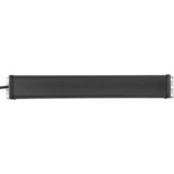 Brennenstuhl 1156057128 prolunghe e multiple 3 m 8 presa(e) AC Interno Nero Nero/Grigio chiaro, 3 m, 8 presa(e) AC, Interno, Gestito, Nero, 90 mm