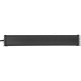 Brennenstuhl 1156057128 prolunghe e multiple 3 m 8 presa(e) AC Interno Nero, Ciabatta Nero/Grigio chiaro, 3 m, 8 presa(e) AC, Interno, Gestito, Nero, 90 mm