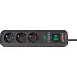 Brennenstuhl 1158810315 prolunghe e multiple 1,5 m 3 presa(e) AC Interno Antracite, Ciabatta antracite, 1,5 m, 3 presa(e) AC, Interno, Tipo F, IP20, Antracite